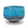 Ceramic bowl for turquoise tea ceremony - TAKOIZU 1