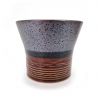 Set of 5 Japanese ceramic tea cups - TENMOKU 2