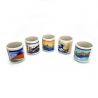 Japanese set of 5 sake cups, FUKEI