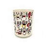 traditionelle japanische Teetasse mit MANEKINEKO-Designs