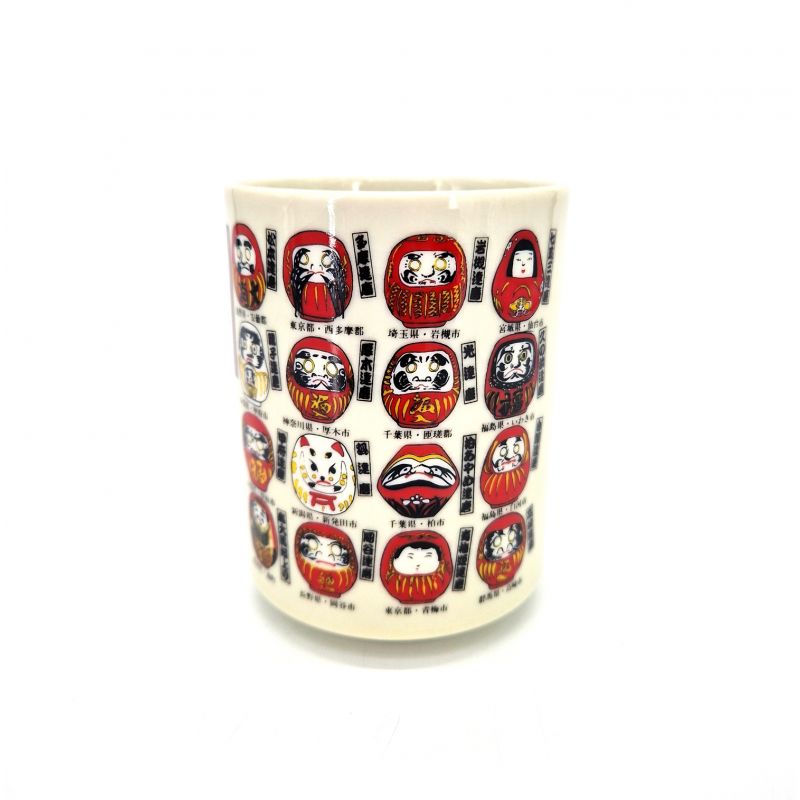 Japanische Daruma-Sushi-Teetasse, viel Glück - KOUN O