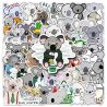 Lot of 50 Japanese stickers, Kawaii Koala-KOARA stickers