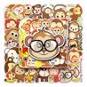 Lot of 50 Japanese stickers, Kawaii Monkey Stickers - SARU