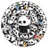 Lot de 50 autocollants japonais,Stickers Kawaii-PANDA