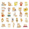 Set de 50 pegatinas japonesas, Kawaii Shiba Dog Stickers-SHIBAINU