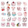 Lot de 50 autocollants japonais,Stickers Kawaii Cochons-BUTA