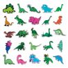 Set de 50 pegatinas japonesas, pegatinas de Dinosaurios Kawaii-KYORYU