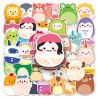 Lot de 50 autocollants japonais,Stickers Kawaii Petit bonhomme-CHISANA OTOKO