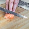 KOTAI Cuchillo de pescado japonés con saya y caja de bambú - hoja 20 cm