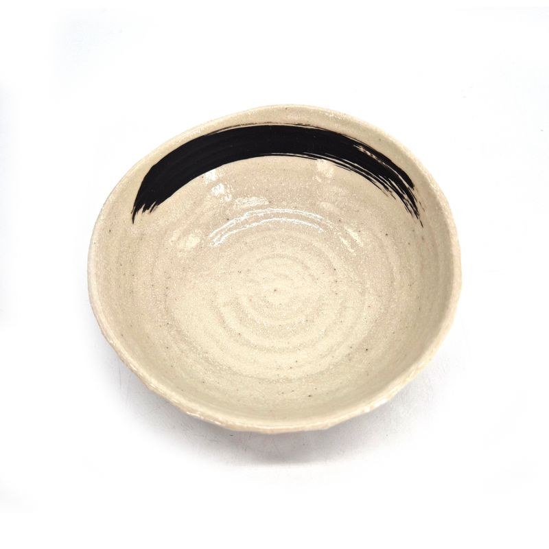 Set di 5 piccole ciotole da tè triangolari in ceramica giapponese - RAKUGAMA