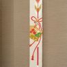 Fine tapisserie japonaise en chanvre, flèche décorative et Ema, Hamaya