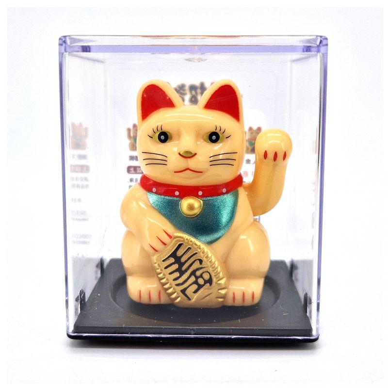Kleine Manekineko-Katze mit beweglicher Pfote – KONEKO 1