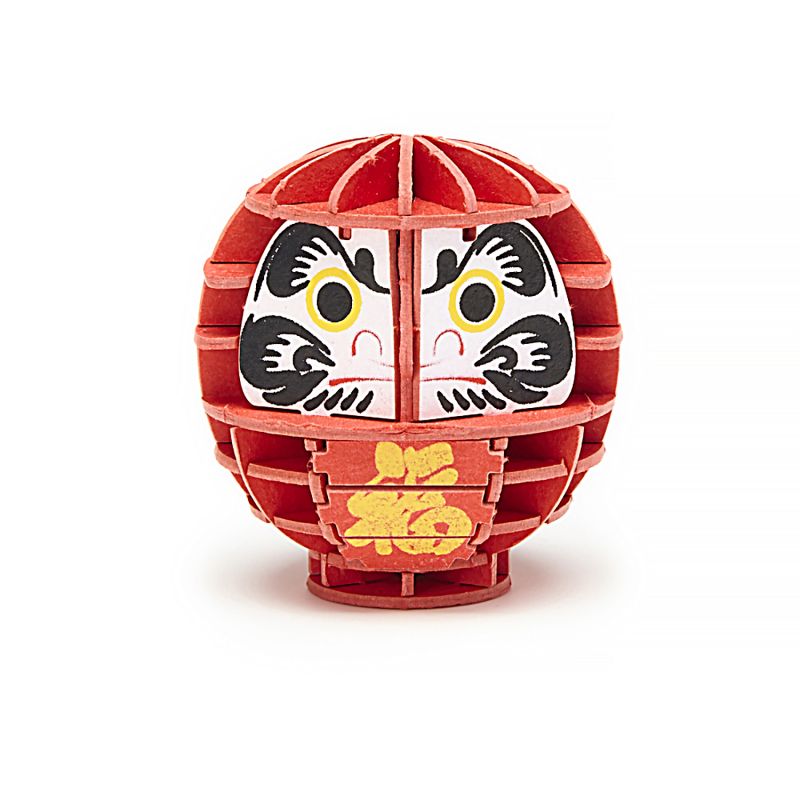 Arte de papel de rompecabezas Daruma, SI-GU-MI PLUS