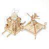 Puzzle Holzkunst Transportabler Schrein Mikoshi, KI-GU-MI PLUS