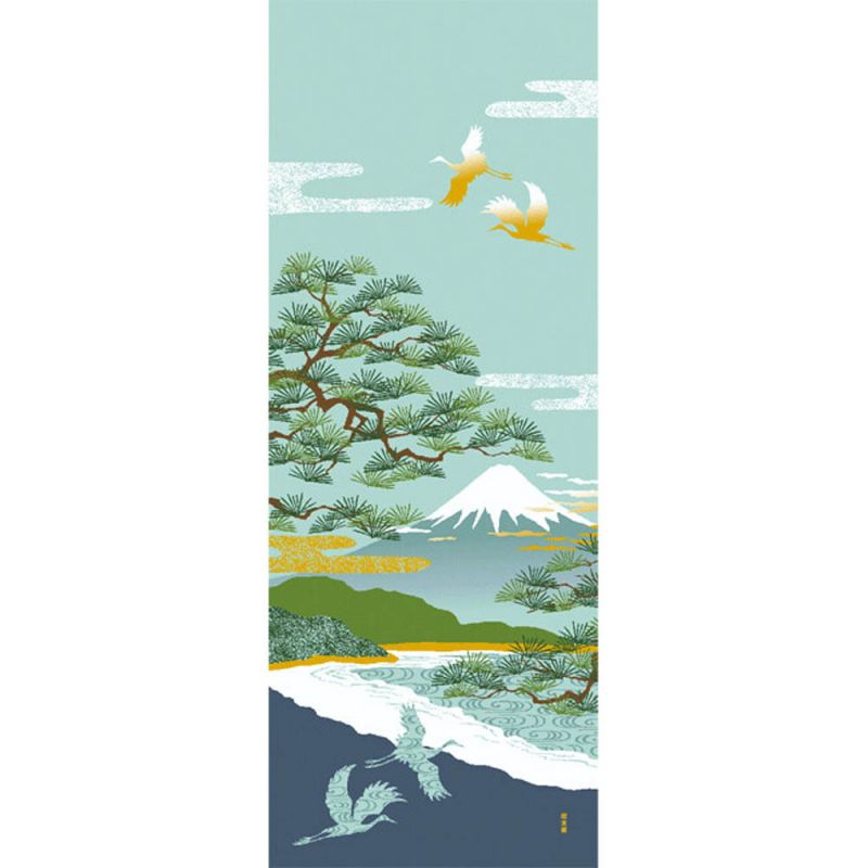 Toalla de algodón, TENUGUI, Miho Matsubara, Paisaje