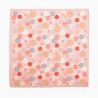 Japanese cotton handkerchief with Chrysanthemum pattern, KIKU