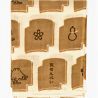 Mouchoir japonais en coton, Tablette motif japonais, WAHEI