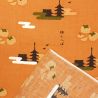 Mouchoir japonais en coton, Motif Paysages, FUKEI