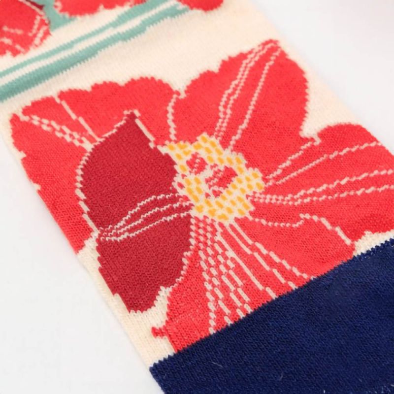 Calcetines tabi japoneses de algodón, KAYA, 23-25 ​​cm