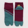 Japanische Tabi-Socken aus Baumwolle, KAYA, 23-25 ​​​​cm