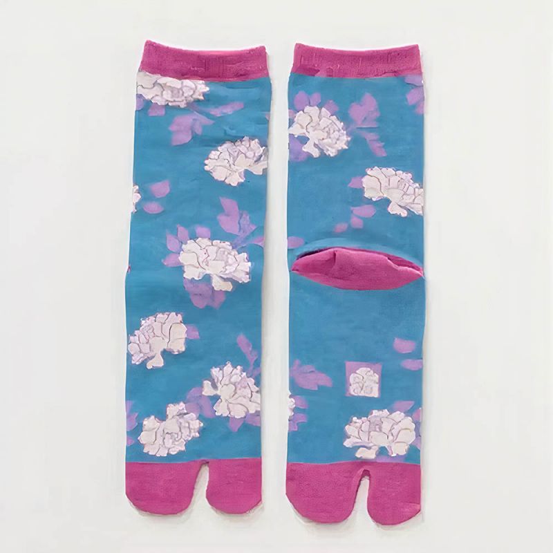 Chaussettes japonaises Hinomarusa Yutabi, 23-25 cm