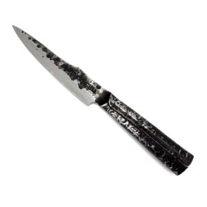 Cuchillo japonés para verdura BUNKA martillado - con saya magnética y caja  de regalo - hoja 9 cm