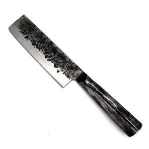 Cuchillo japonés para verdura BUNKA martillado - con saya magnética y caja  de regalo - hoja 9 cm