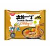 Instant Ramen noodles in a bag with curry flavored soup - DEMAE RAMEN