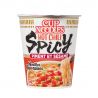 Taza de ramen instantáneo con sabor a chile y sésamo, NISSIN CUP NOODLE HOT CHILI SPICY