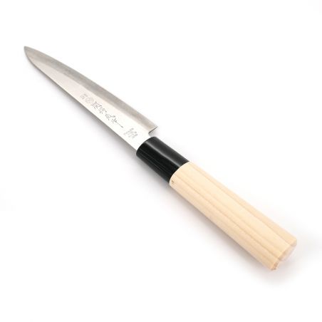 Cuchillo japonés para verdura BUNKA martillado - con saya magnética y caja  de regalo - hoja 9 cm