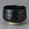 Japanese tea bowl for ceremony - chawan, KOTAKUMOARU KURO, black