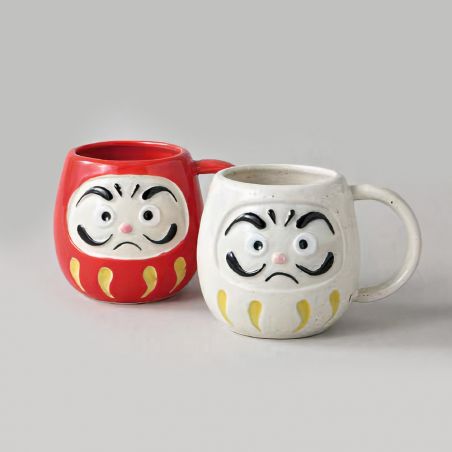 Japanese mug duo Daruma- DARUMA