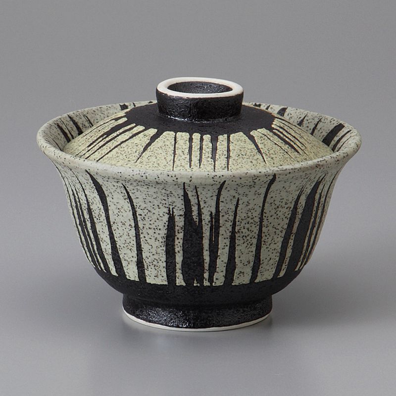 bol japonais en céramique avec couvercle SUICHOKU-SEN