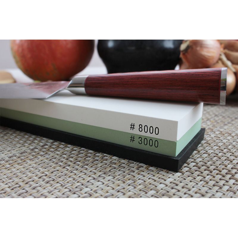 Wusaki sharpening stone - 2 sides grits 3000 and 8000 - Togu