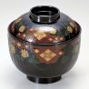 Japanese bowl with lacquered effect lid - PATANKABA