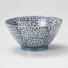 japanese noodle ramen bowl, TAKO KARAKUSA, Blue grey