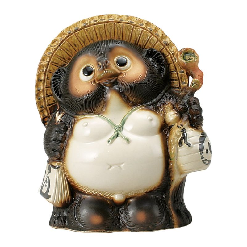 Traditionelles japanisches keramisches tanuki - FUKUTANUKI