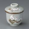 Tasse japonaise en céramique avec couvercle - HAIRO NO KABA - gris