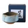 Cuenco de té japonés para ceremonia – chawan, MASHIKO, cielo azul