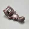 Japanese ceramic chopsticks holder - TANUKI