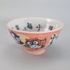 Ciotola per riso in ceramica giapponese, rosa - FUKURO