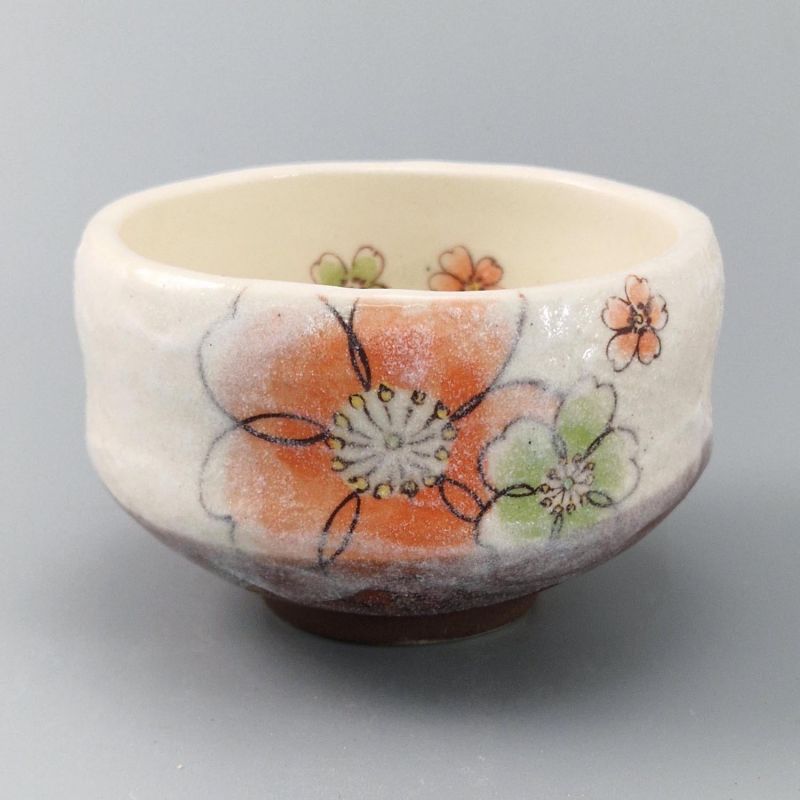 Beige und braune Keramikschale für Teezeremonie - HANA