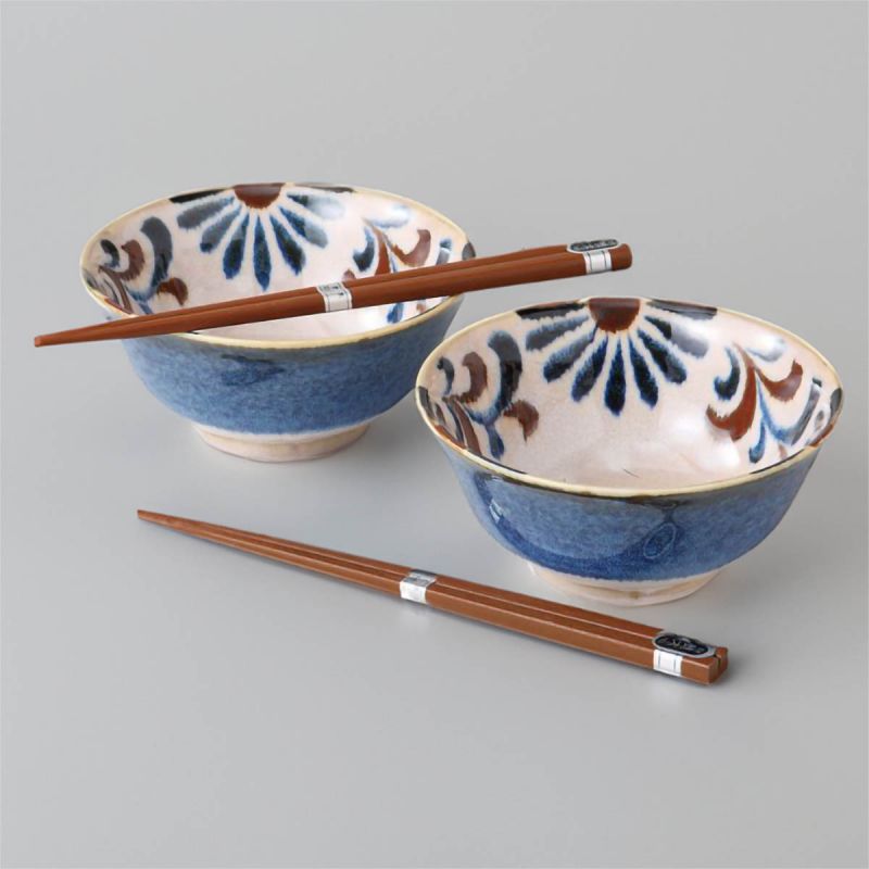 Set de 2 bols japonais en céramique - BEJUDROPPU