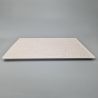 Grande assiette rectangle japonaise en céramique - MIDORI - blanc