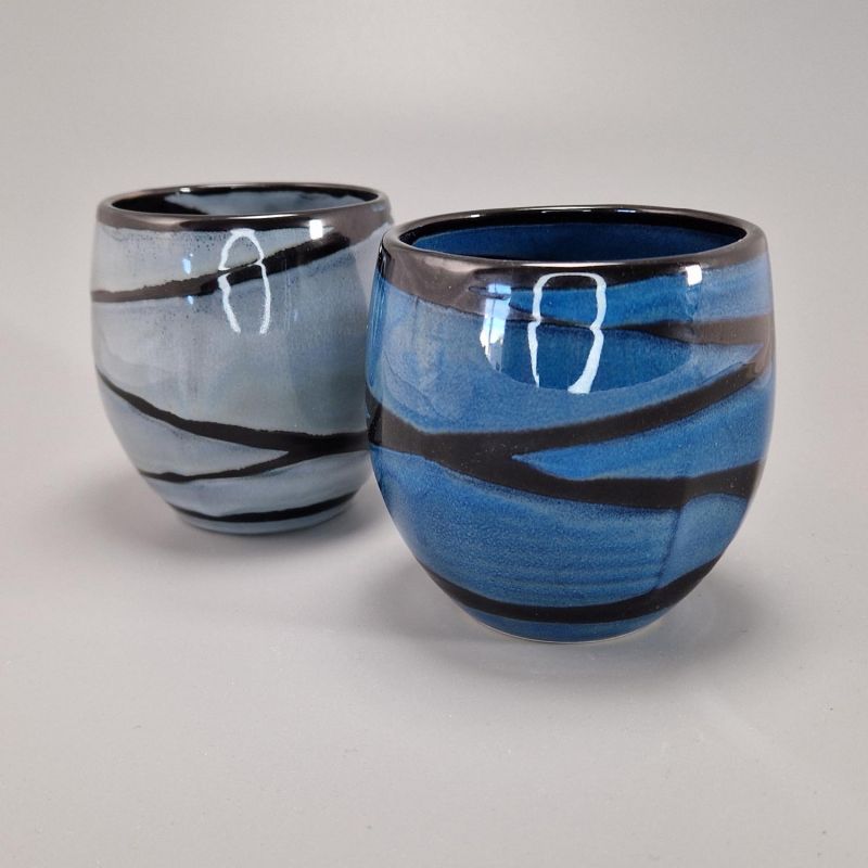 Duo of Japanese tea cups ceramic 17MYA4123551E