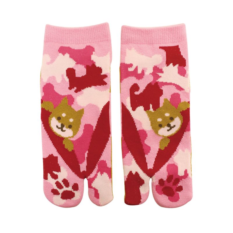 Japanische Tabi-Socken, Blumen, FURAWAZU