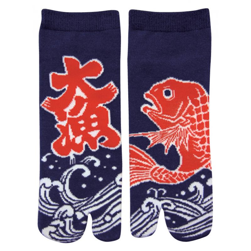 Japanische Tabi-Socken, Koi-Karpfen, KOI
