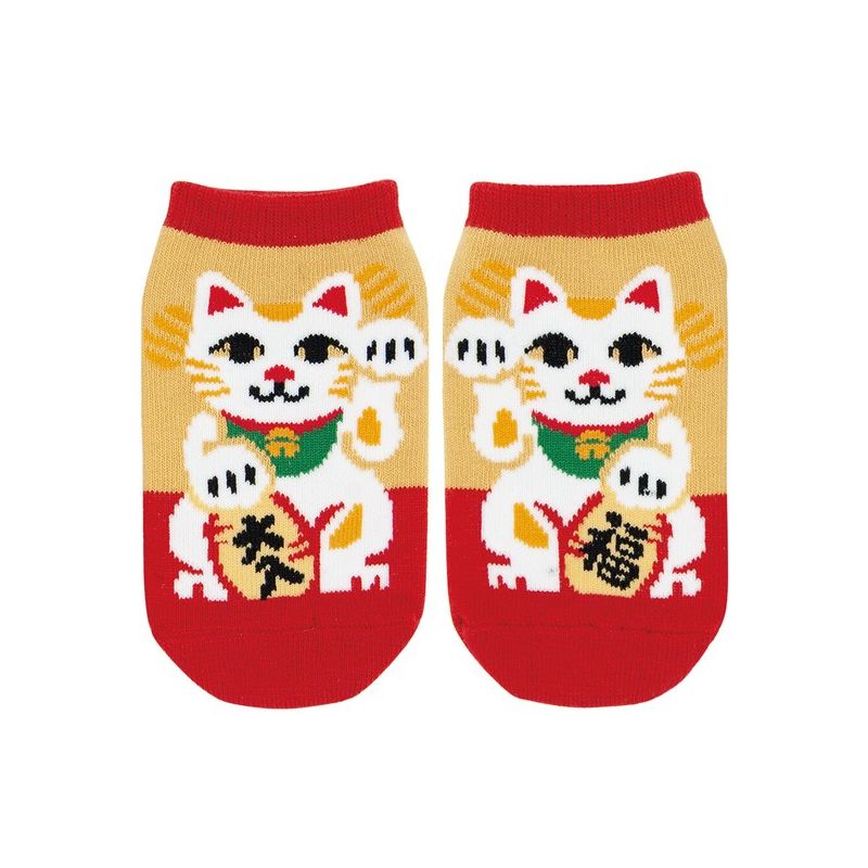 Japanese children's tabi socks, MANEKINEKO