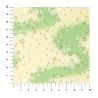 large sheet of Japanese paper, YUZEN WASHI, green, scattered cherry blossom pattern