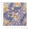 foglio di carta giapponese, YUZEN WASHI, viola, bouquet di fiori Yoi kaori